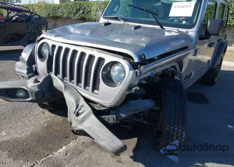 2020 Jeep Wrangler Unlimited Sport Altitude 4X4 из США, поврежденный, VIN 1C4HJXDNXLW110344